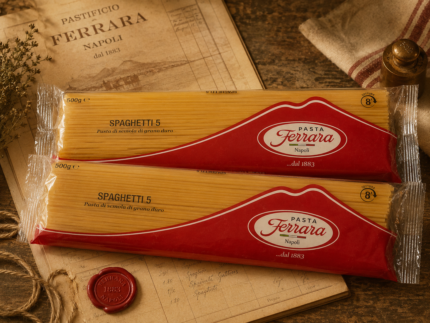 Pasta Ferrara — Spaghetti Nº 5, 500g